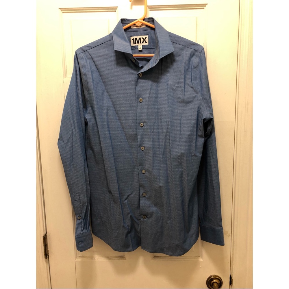 Express extra slim fit men’s dress shirt